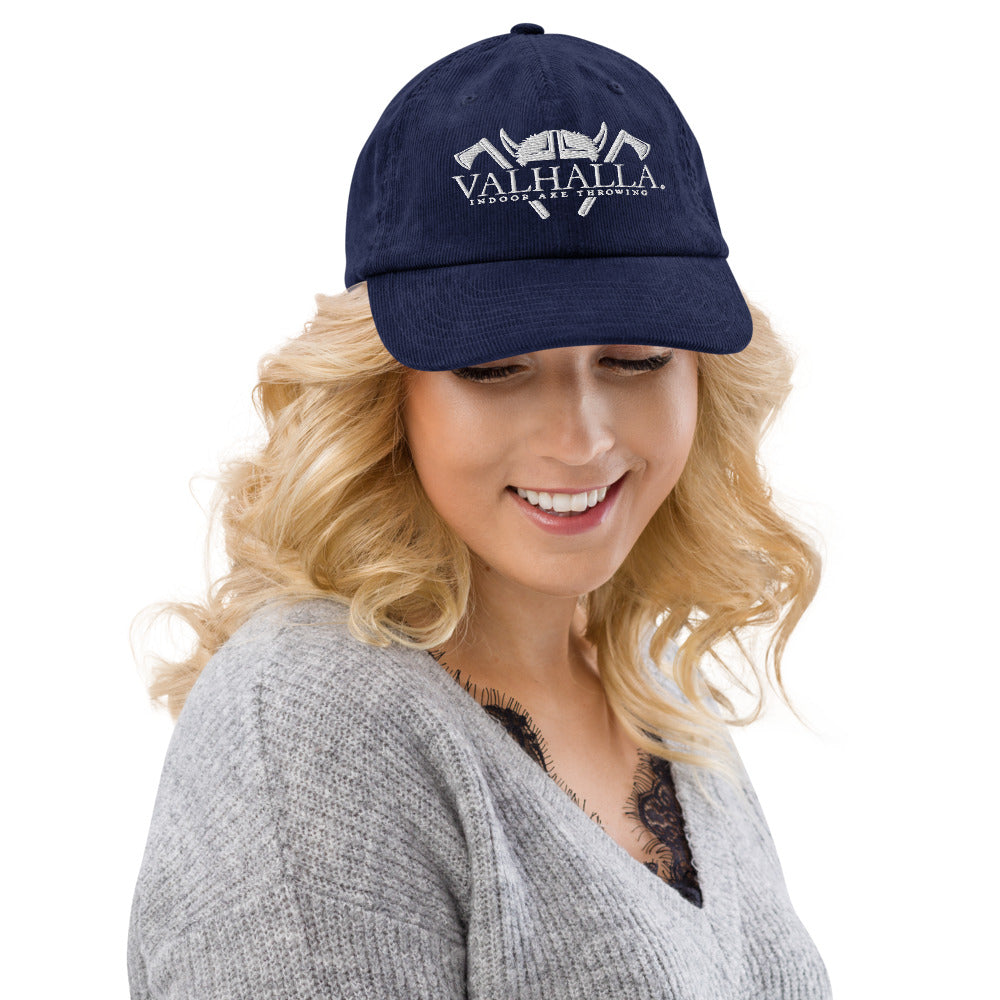 Valhalla embroidered Corduroy hat