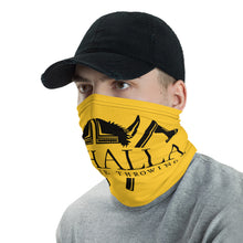 Valhalla face shield yellow and black