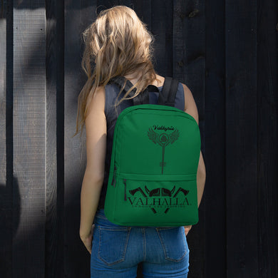 Valhalla Valkyrie Green Backpack