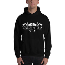 Valhalla logo on front and NATF logo on back Hooded Sweatshirt- sizes up to 5xl