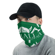 Valhalla face shield green and white