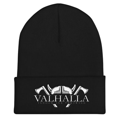 Valhalla logo Cuffed Beanie